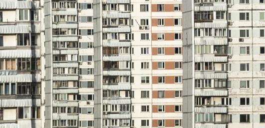 Изменение стоимости однокомнатных квартир  по областям Украины за год